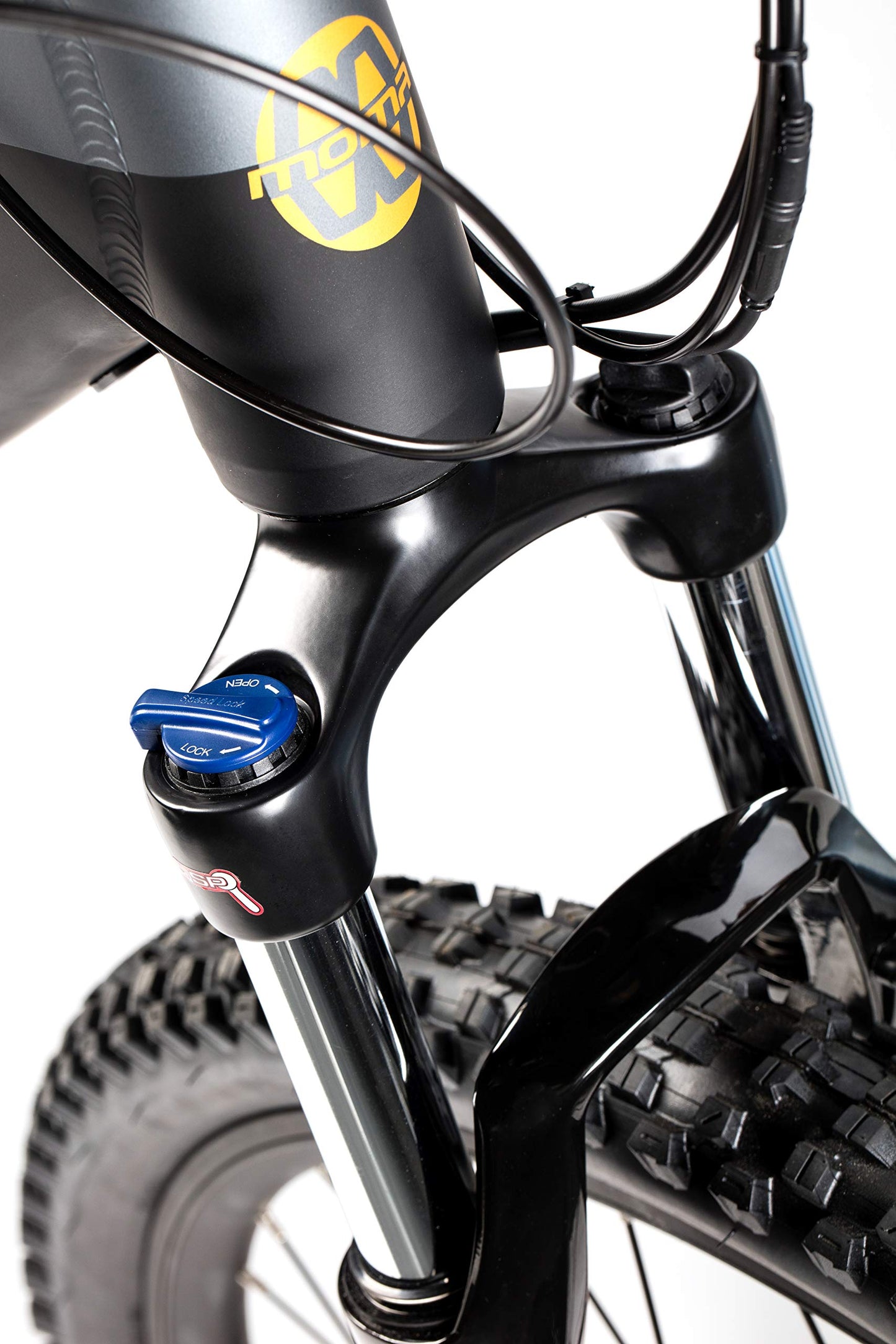 Moma Bikes Bicicleta Electrica, EMTB 29", Full Suspension, Shimano 24v, Frenos de Disco hidráulicos, Bateria Integrada Ion Litio 48V 13Ah